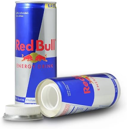 Red Bull Small 8.4oz Energy Drink Can Diversion Stash Safe