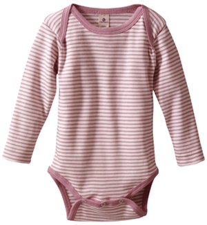 Wool & Silk Long-Sleeved Onesie