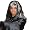 www.frisurentrend.com - Per�cke Vampir silber-dunkelgrau -Halloween-Frisur-