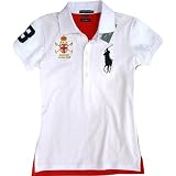 (ポロラルフローレン) POLO RALPH LAUREN ポロシャツ レディース 並行輸入品 ビッグポニー Skinny-Fit Crest Match Big Ponny Polo shirts