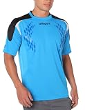uhlsport Herren Trikot Kurzarm TorwartTECH, cyan, L