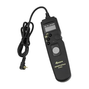 Aputure intervalometer Timer Camera Remote Contral Shutter Cable 1C for Pentax x-90, K-7, D2000,... by