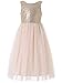 Bow Dream Lovely Sequins Flower Girl's Dress