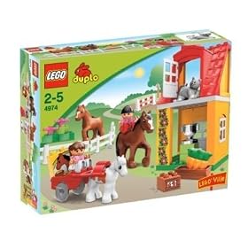 DUPLO LEGO Ville Horse Stables (4974) by LEGO