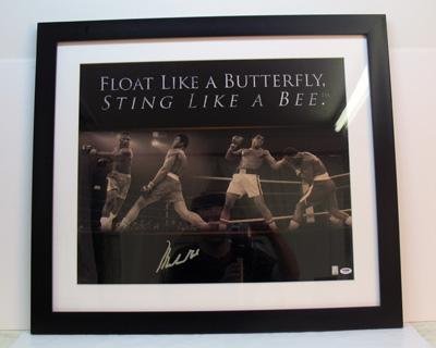 Muhammad Ali Autographed Photograph - with 