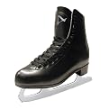 Men's American Tricot Lined Figure Skate - Black