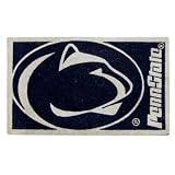 Penn State Nittany Lions Bleached Welcome Mat (Doormat) 18X30 Welcome Mat Bleached-Penn St - NCAA College Athletics Fan Shop Sports Team Merchandise
