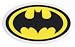 Batman Logo Sticker.  Just peel & stick!