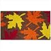 Rectangle: 18" x 30" - Mid Thickness Coir Maple Leaves Coconut Fiber Novelty Doormat Rectangle: 18" x 30" - Mid Thickness Coir Maple Leaves Coconut Fiber Novelty Doormat