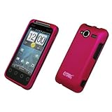 EMPIRE Hot Pink Rubberized Snap-On Cover Case for Sprint HTC EVO Shift 4G