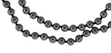 Hematite Necklace 26 Inches Length - 6mm