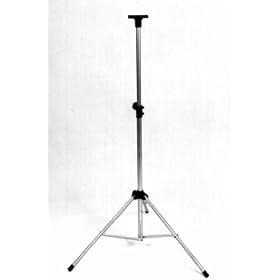 Click here to buy Adam Adjustable Speaker Stand, 100 lb. capacity - Black.