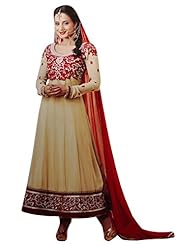 Embroidered Chiffon/Georgette/Silk/Shantung  Dress