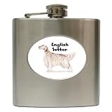 English Setter Hip Flask (6 oz)