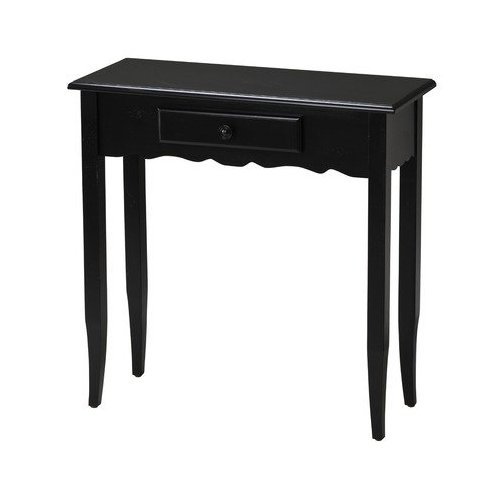 Cooper Classics Console Table Distressed Black