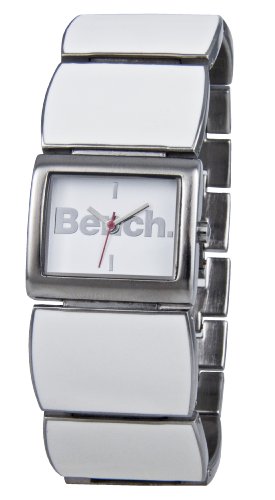 Bench White Enamel Ladies Bracelet Watch - BC0273WHSL