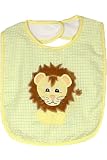 ZU Petit Ami Lion Applique Bib, One Size