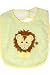 ZU Petit Ami Lion Applique Bib