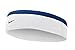 Nike Premier 2.0 Headband (One Size Fits Most, White/Game Royal/University Red)
