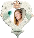 Remembrance Photo Ornament - Remembered With Love, Porcelain