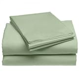 Lt SAGE SHEET SET, 400 Thread Count Sateen