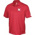 Nebraska Cornhuskers Red Adidas Team Logo Performance Polo Shirt