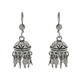 En Promotion Boucles d'oreilles Fantaisies - Bijoux en argent 925 pour femmes - Clochettes d'oreilles faits main en Inde - Accessoire fashionpar ShalinIndia