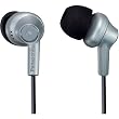 Panasonic RP-HJE270-S In-Ear Earbud Ergo-Fit Design Headphone (Silver)