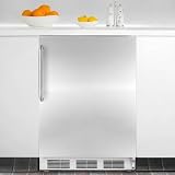 Built In Refrigerators:Summit BI540SSHH 24