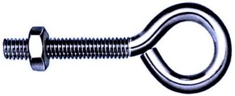 Hindley 3/16" X 2-1/2" Zinc Plated Eye Bolt With Nut 20 Coun Sold in packs of 20