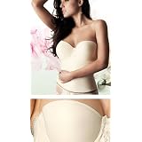 Ava 2130 Ivory Low Back Strapless Bustier by Fantasie