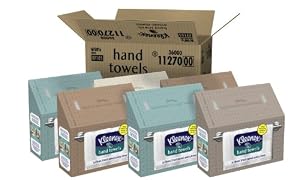 Kleenex White Hand Towels (6 Boxes)