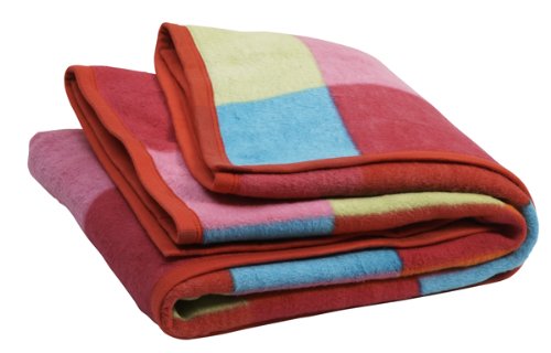 Imagen principal de Jollein Manta festoneado 120 x 150 cm Colourful a cuadros