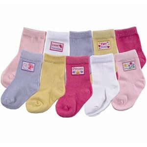 Luvable Friends Baby Socks Gift Set, 0-9 Months