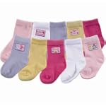 SAVE $3 - Luvable Friends Baby Socks Gift Set, Pink, 0-9 Months $9.99