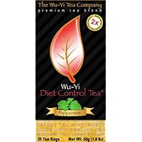Wu-Yi Diet Control Tea 25 tea bags/box-Mild Mint Flavored