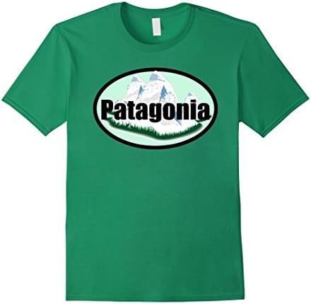 Men's Patagonia Snowy Mountain T Shirt Gift for Mens, Womens, Kids Small Kelly Green