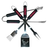 Siskiyou Sports  Houston Texans  4 pc NFL BBQ Set