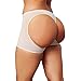 FOCUSSEXY Women's Body Shaper Butt Lifter Control Panties Boyshort Underwear Beige