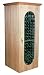 Kitchen & Housewares : 160 Bottle Wine Cabinet with One Glass Door - Vinotemp - 250G-Mercury