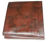 8-Foot Heavy Duty Pool Table Billiard Cover, Burgundy