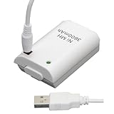 New Xbox 360 Controller Battery Pack + Charge Cable 3600mAh