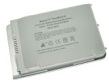 Super-Capacity Laptop Replacement Battery for Apple M8984, A1060, A1079, PowerBook G4 12″, Li-ion, 10.8V, 4400mAh, 63wHr, 6 Cells, One Year Warranty