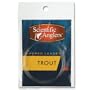 Scientific Anglers Knotless Tapered Trout Leaders (Length: 7.5- Feet, Size: 4X)