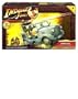 Indiana Jones Raiders of the Lost Ark Movie Series Vehicle Set - Troop Car with Machine Gun, 3 Barrels and Barricade Plus Inserts that Convert into Diorama and Crate