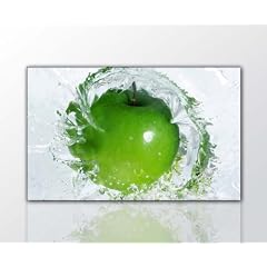 Keilrahmenbild Apfel Wandbild (delicious-80x50cm) gesundes Essen Bild xxl g�nstig & modern Bild auf Leinwand und Keilrahmen, der aktuelle Deko Trend 2011! Modern Art Pics in hoher Qualit�t als original Kunstdruck - Picture Style Motiv Foto als Bild. Ein Blickfang der neuen Generation f�r Jung & Alt.