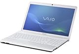 Sony VAIO VPCEH2M0E/W - Portátil 15.5 ", Blanco