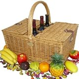 Triple Crown Wine Basket For 4