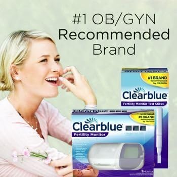 Clearblue Easy Fertility Monitor Test and Fertility Monitor Test Sticks Starter Kit (1)