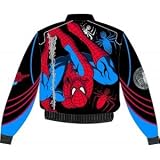 Spiderman Kids Black Twill Jacket